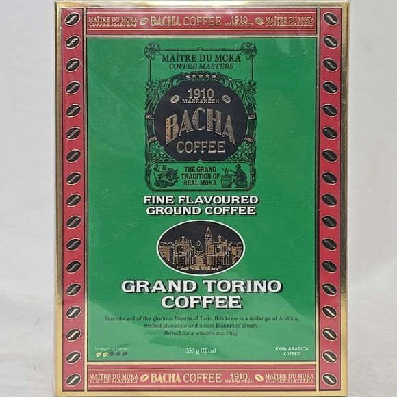 Bacha Other - Bacha Grand Torino Coffee Medium Roast Ground Coffee 100% Arabica Coffee 12 Oz